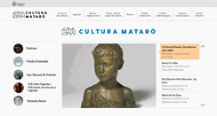Desktop Screenshot of butlletins.culturamataro.cat